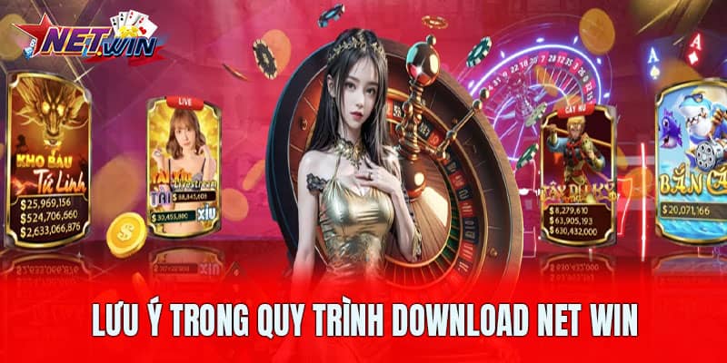 Một số điểm quan trọng trong quy trình download Net Win